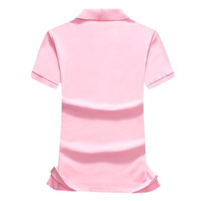 Blusa Ejecutiva de Algodón Elástico con Cuello Solapa y Bordado - Image 20