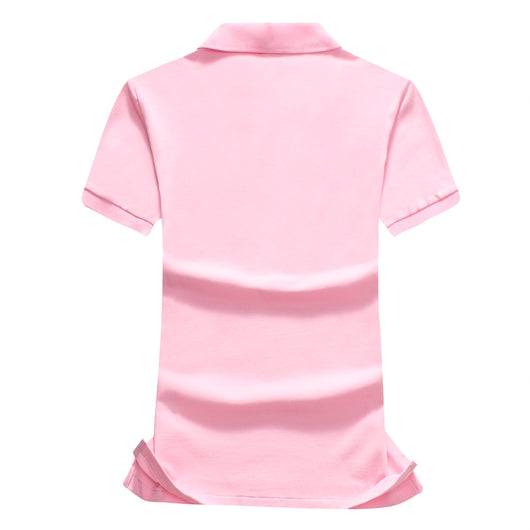 Blusa Ejecutiva de Algodón Elástico con Cuello Solapa y Bordado - Image 20