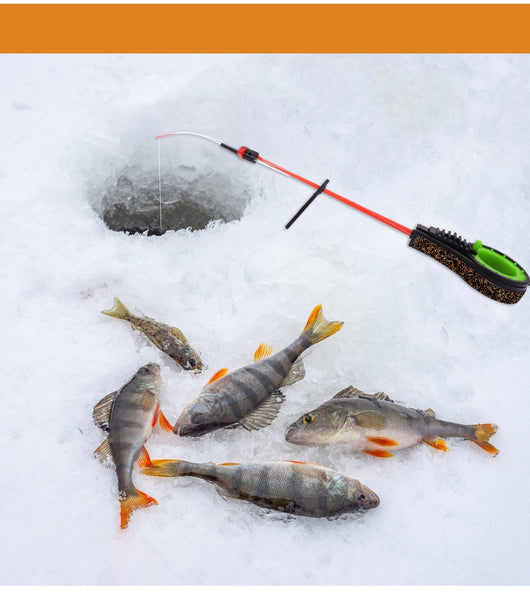 Caña de Pesca en Hielo Portátil con Varilla Removible - Image 19