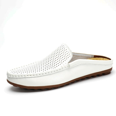 Mocasines de Cuero para Hombre - Zapatos sin Tacón Cómodos para Verano - Image 6