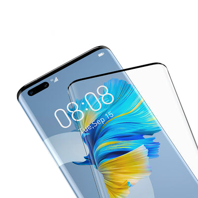 Protector de Pantalla Curvo Adhesivo Total para Mate40 Pro - Negro - Image 6