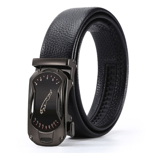 Cinturón de Cuero para Hombre con Hebilla Automática - Image 15