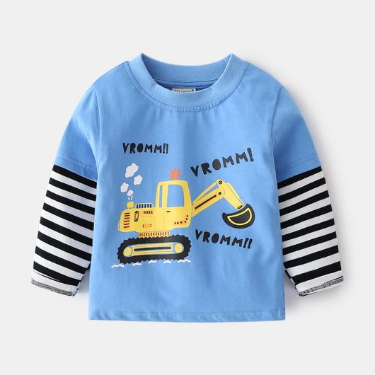Ropa Infantil de Algodón Cuello Redondo - Diseño Casual y Adorable - Image 9