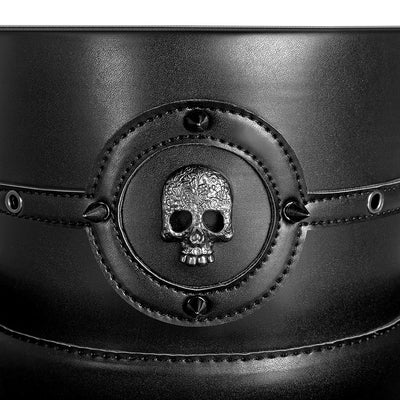Sombrero Médico Peste Steampunk Cuero Sintético para Mujer - Disfraz Halloween Industrial Adulto - Image 4