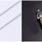 Natural Stone Hexagonal Prism Pendant Set