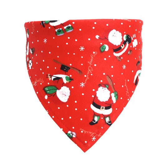 Pañuelo Triangular de Algodón para Mascotas - Babero Absorbente para Perros y Gatos - Image 27