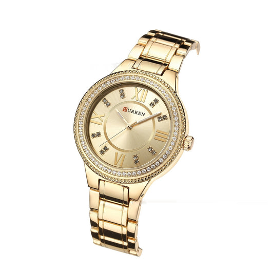 Reloj de Acero Inoxidable para Mujer con Diamantes y Resistencia al Agua - Image 4