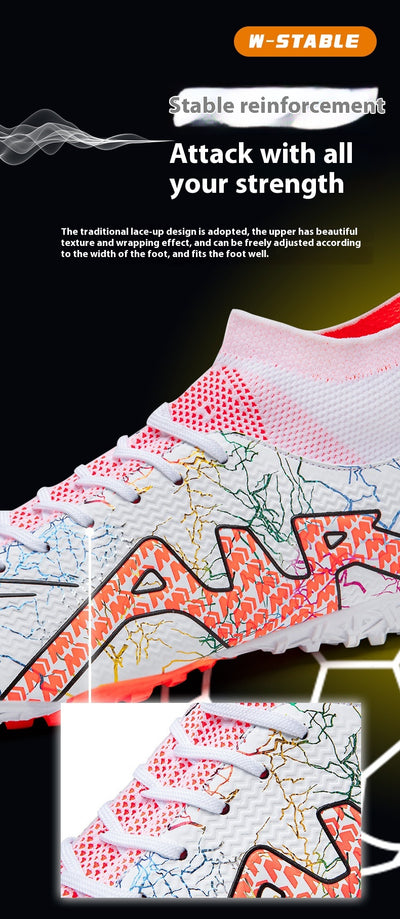 Botines de Fútbol Caña Alta con Tacos Especializados - Image 20