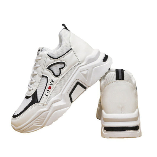Zapatillas Deportivas Blancas Plataforma Elevadora para Mujer - Image 3