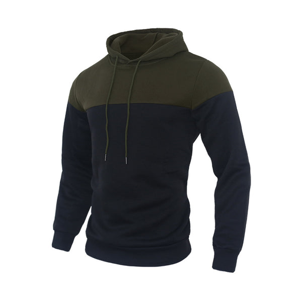 Suéter Deportivo de Bloque de Colores para Hombre - Comodidad y Estilo Casual