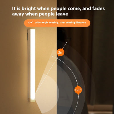 Lámpara LED con Sensor Infrarrojo y Carga Magnética para Armario, Vinoteca y Dormitorio