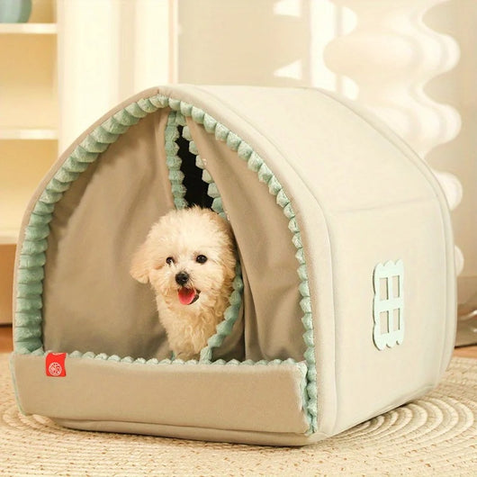 Casa Térmica Cerrada para Perros Pequeños - Protección Invernal - Image 6
