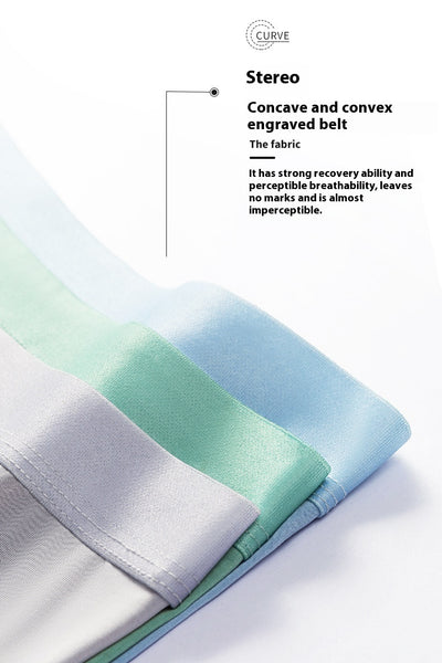 Ropa Interior de Seda de Hielo para Hombre Talla Grande Verano Sin Marcas - Image 33