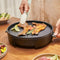 Parrilla Eléctrica Multifunción para Carnes y Frituras