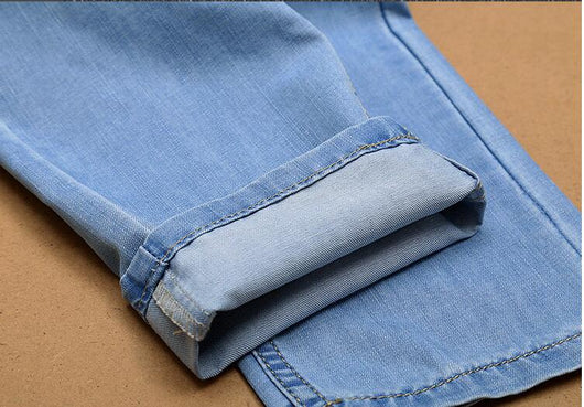 Pantalones Slim Fit Coreanos Juveniles en Tonos Claros - Image 18