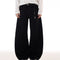 Jeans Ajustados Minimalistas Estilo Americano con Costuras Visibles de Diseñador