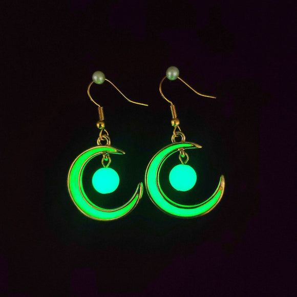 Aretes de Aleación Estrellas y Luna - Joyería Delicada para Mujeres