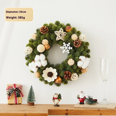 Corona Navideña con Bastones de Caramelo y Decoraciones Festivas - Image 12
