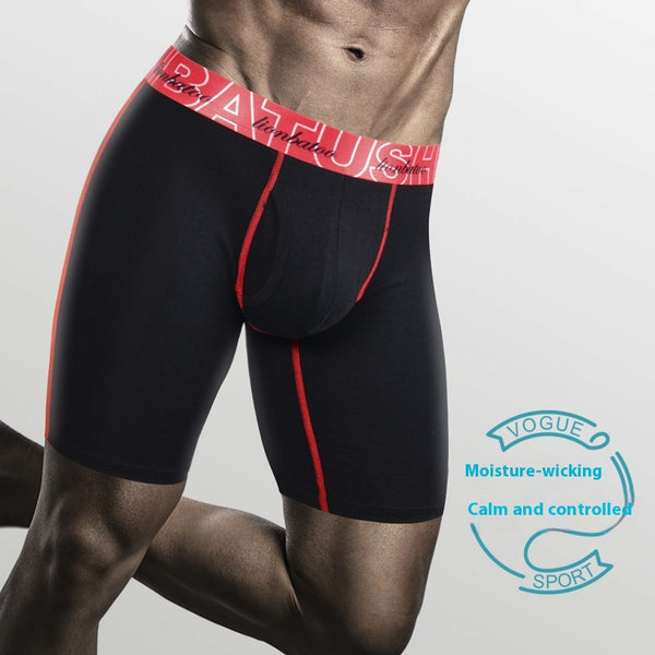 Bóxers Largos de Algodón para Hombre con Protección Anti-fricción