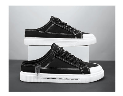 Tenis Casuales Versátiles para Hombre sin Talón de Lona - Image 12