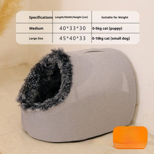 Cama Felina Aislante Premium con Diseño Cerrado - Image 8