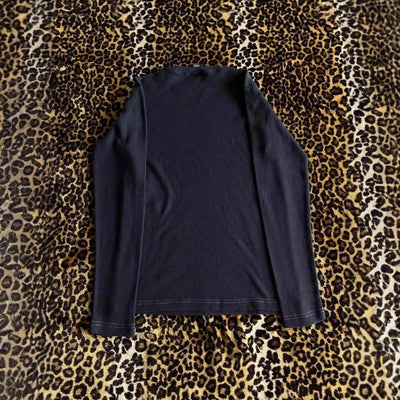 Sudadera Cuello Redondo Manga Larga Estilo Urbano Dark con Estampado - Image 3