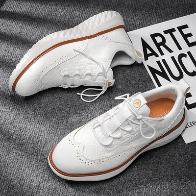 Tenis Deportivos Transpirables con Textura Tejida para Hombre - Image 35