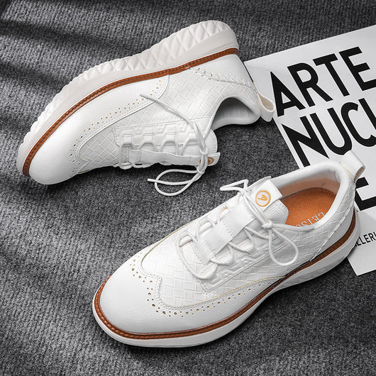 Tenis Deportivos Transpirables con Textura Tejida para Hombre - Image 35