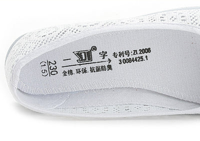 Zapatos Planos Blancos Cómodos Transpirables para Mujer - Image 3