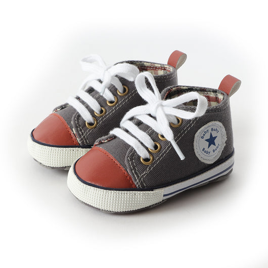 Zapatos para Bebé con Suela Suave Antideslizante - Lona Clásica - Image 7