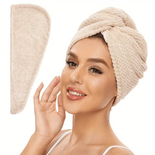 Gorro Secador de Microfibra Coral Ultra Absorbente - Image 2