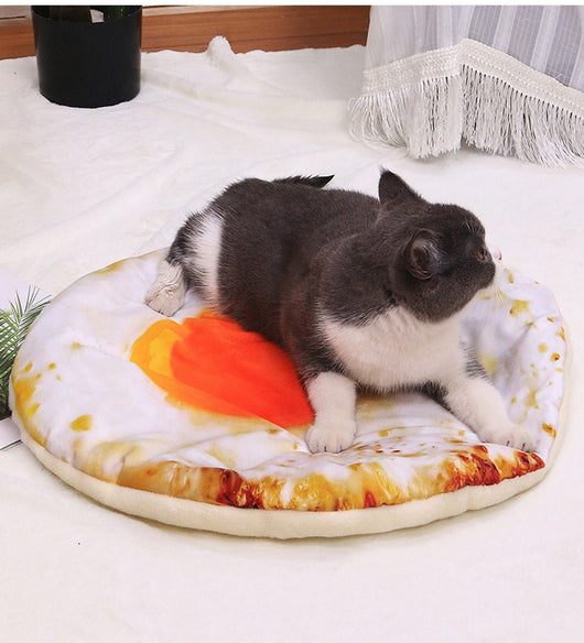 Cama Térmica 3D para Mascotas - Diseño Pizza, Aguacate y Tostada - Image 24