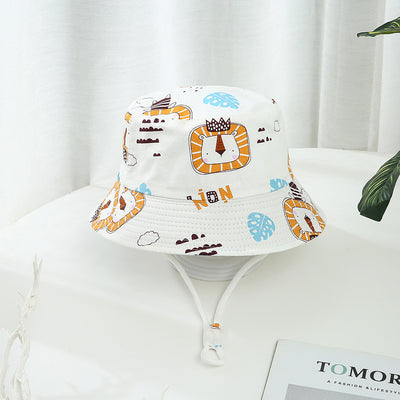 Gorro de Sol para Niño y Niña con Ala Ancha y Estampado de Dinosaurios - Image 12