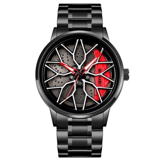 Reloj Elegante para Hombre con Diseño Personalizado de Rueda - Image 9