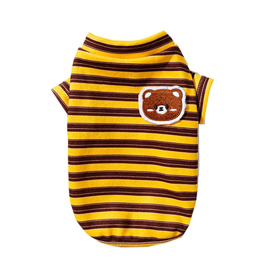 Ropa Ligera a Rayas para Mascotas - Gatos y Perros Pequeños - Image 4