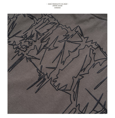 Playera Manga Larga con Letras Estampadas en Espuma - Image 16