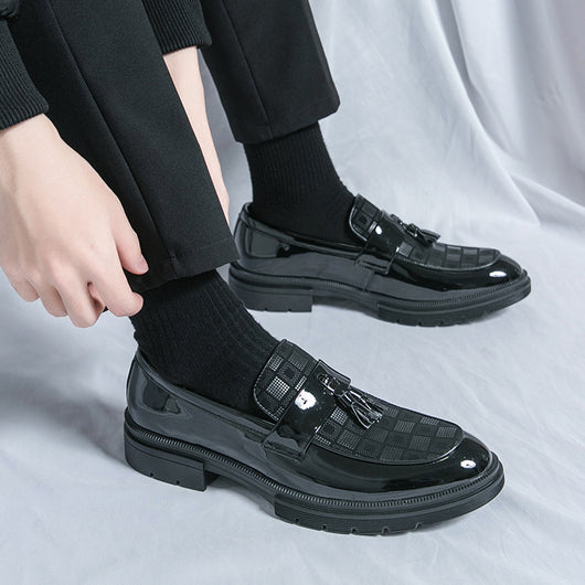 Zapatos de Cuero para Hombre Talla Grande con Plataforma Cómoda - Image 14