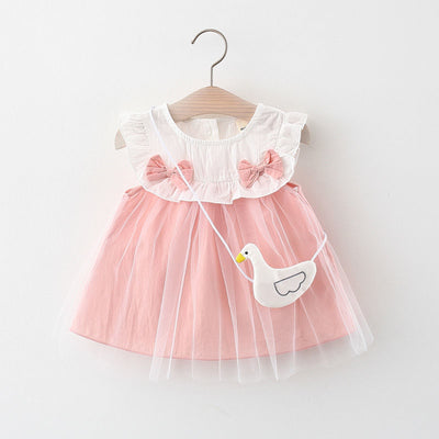 Vestido Infantil Niña Verano Sin Mangas Estampado - Image 23