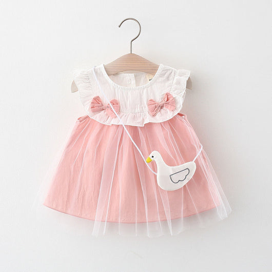Vestido Infantil Niña Verano Sin Mangas Estampado - Image 23