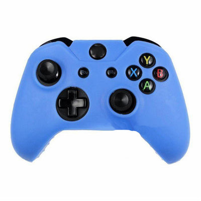 Black silicone case for Xbox One gamepad, featuring precise cutouts for buttons, joysticks, and D-pad. - Image 4