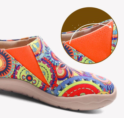 Zapatillas Cómodas para Caminar - Loafers Slip On Ligeros de Lona Pintada - Image 13