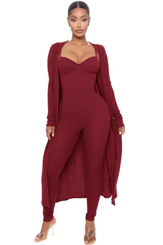 Jumpsuit Casual Mujer con Chaqueta Larga de Manga Larga - Image 5