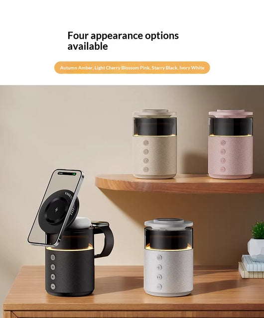 Cargador Inalámbrico con Parlante Bluetooth 2 en 1 - Regalo Perfecto - Image 11