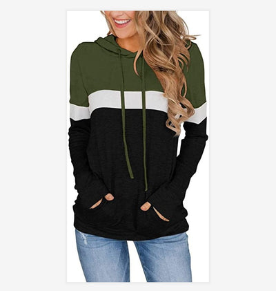 Sudadera Estampada con Capucha y Bolsillos para Mujer - Image 4