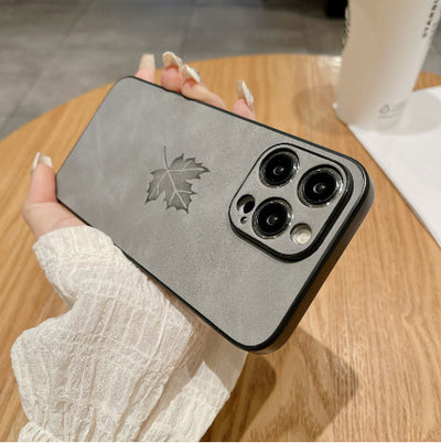 Funda para Teléfono Piel de Cordero Hoja de Arce - Protección Total - Image 12