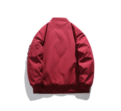 Chaqueta de Algodón con Bordado de Letras - Estilo Casual Sofisticado - Image 7