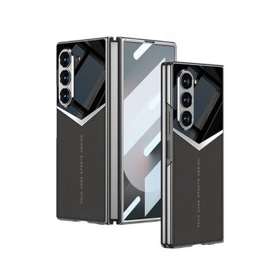 Funda de Cuero para Teléfono con Protección Antigolpes y Película Integrada - Image 6