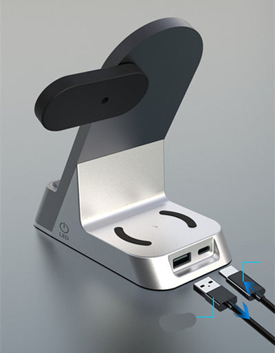 Cargador Inalámbrico Multifuncional Creative H35 con Reloj Despertador - Image 6