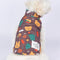 Abrigo Chaleco Reversible de Doble Cara para Mascotas - Diseño Cartoon Otoño Invierno