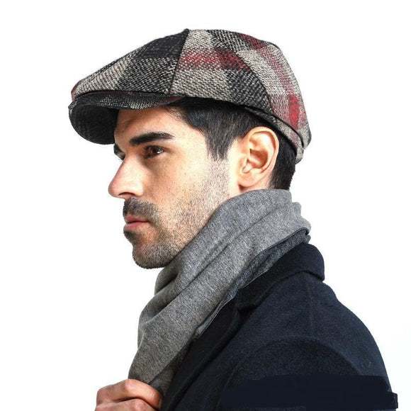 Gorra Octagonal Estilo Europeo y Americano